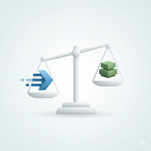 Assessment of operational trade-offs using defined KPIs