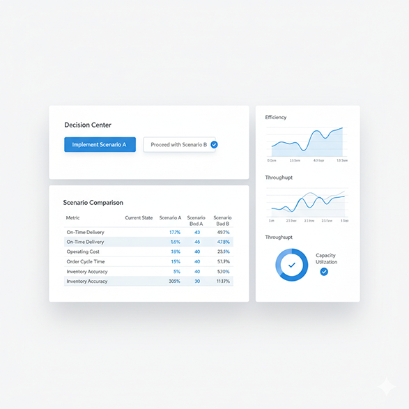 Decision-first production examples
