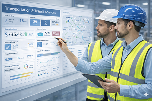 Transportation & Transit process step 3